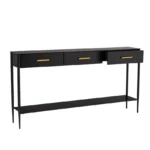 Minimal Luxe 3-Drawer TV Unit - Image 3