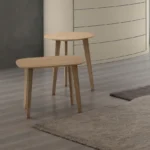 The Minimalist Wooden Side Table Duo