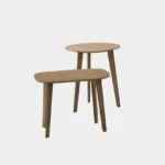 The Minimalist Wooden Side Table Duo - Image 2