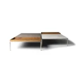 Balance Marble-Wood Coffee Table - Image 3