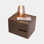 Dark Wood Bedroom Side Table - Image 3