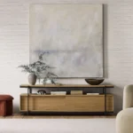 Modern Loft Open-Shelf TV Unit