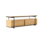 Modern Loft Open-Shelf TV Unit - Image 2