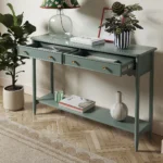 Martha Sage Green Console Table