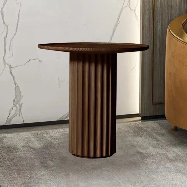 Minimalist Pillar-Inspired Side Table