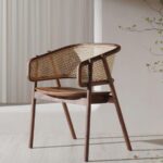 Arc-Cane Handcrafted Lounge Chair