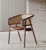Arc-Cane Handcrafted Lounge Chair