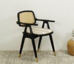 Arc-Cane Luxe Armchair