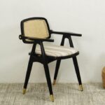 Arc-Cane Luxe Armchair