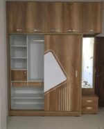 Aurelia Sliding Wardrobe with Loft & Dresser | Bedroom Storage - Image 3