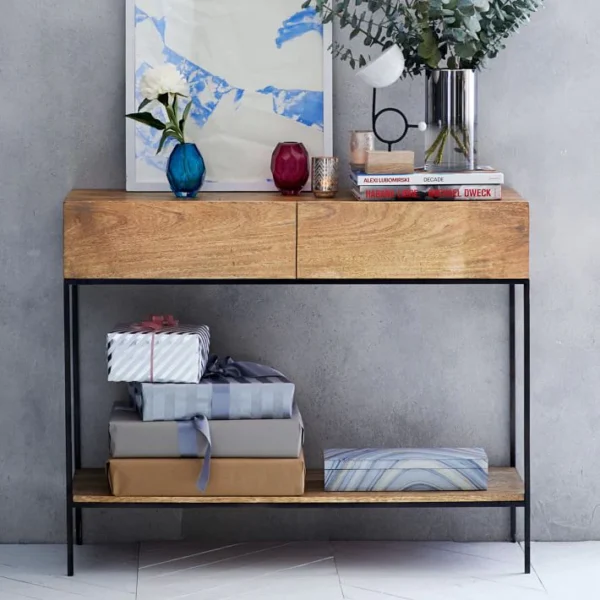Industrial Console Table