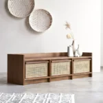 Yoko Rattan TV Unit