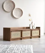 Yoko Rattan TV Unit